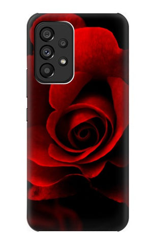 Samsung Galaxy A53 5G Hard Case Red Rose