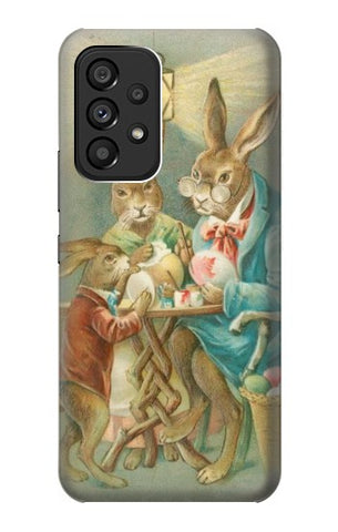 Samsung Galaxy A53 5G Hard Case Easter Rabbit Family