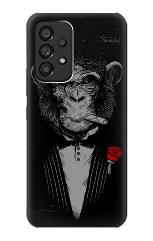 Samsung Galaxy A53 5G Hard Case Funny Monkey God Father