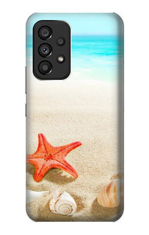 Samsung Galaxy A53 5G Hard Case Sea Shells Starfish Beach