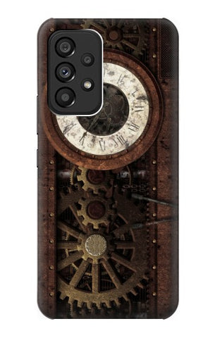 Samsung Galaxy A53 5G Hard Case Steampunk Clock Gears