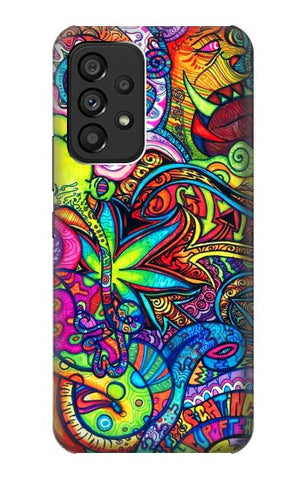 Samsung Galaxy A53 5G Hard Case Colorful Art Pattern
