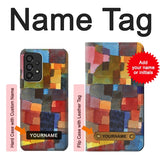 Samsung Galaxy A53 5G Hard Case Paul Klee Raumarchitekturen with custom name