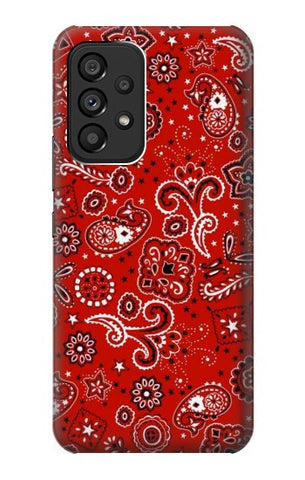 Samsung Galaxy A53 5G Hard Case Red Bandana