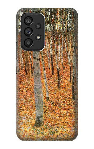 Samsung Galaxy A53 5G Hard Case Gustav Klimt Birch Forest