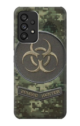 Samsung Galaxy A53 5G Hard Case Biohazard Zombie Hunter Graphic