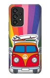 Samsung Galaxy A53 5G Hard Case Hippie Van