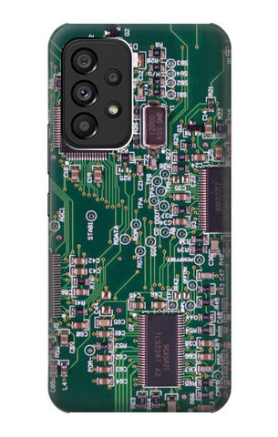 Samsung Galaxy A53 5G Hard Case Electronics Circuit Board Graphic