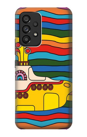 Samsung Galaxy A53 5G Hard Case Hippie Yellow Submarine