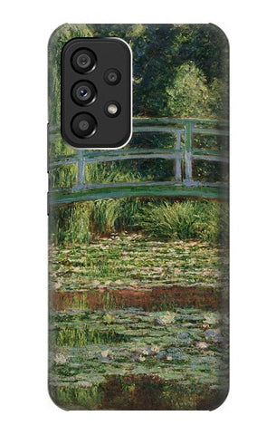 Samsung Galaxy A53 5G Hard Case Claude Monet Footbridge and Water Lily Pool