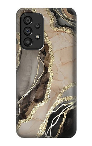 Samsung Galaxy A53 5G Hard Case Marble Gold Graphic Printed