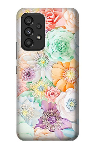 Samsung Galaxy A53 5G Hard Case Pastel Floral Flower