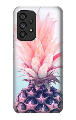 Samsung Galaxy A53 5G Hard Case Pink Pineapple