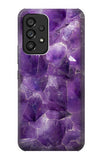 Samsung Galaxy A53 5G Hard Case Purple Quartz Amethyst Graphic Printed