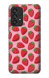 Samsung Galaxy A53 5G Hard Case Strawberry Pattern