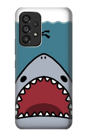 Samsung Galaxy A53 5G Hard Case Cartoon Shark Sea Diving