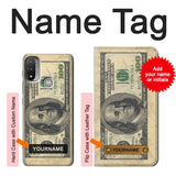  Moto G8 Power Hard Case Money Dollars with custom name