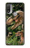  Moto G8 Power Hard Case Trex Raptor Dinosaur