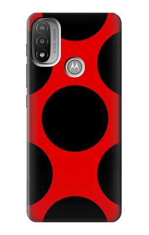  Moto G8 Power Hard Case Lady bug Dot Pattern