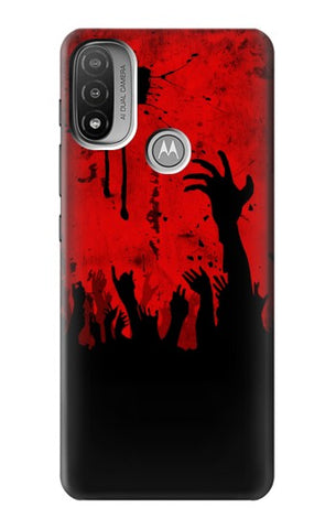  Moto G8 Power Hard Case Zombie Hands