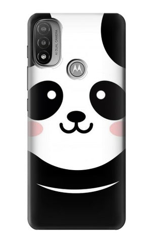  Moto G8 Power Hard Case Cute Panda Cartoon