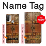  Moto G8 Power Hard Case Treasure Chest with custom name