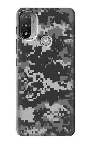  Moto G8 Power Hard Case Urban Black Camouflage