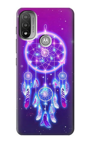  Moto G8 Power Hard Case Cute Galaxy Dream Catcher