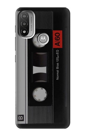  Moto G8 Power Hard Case Vintage Cassette Tape