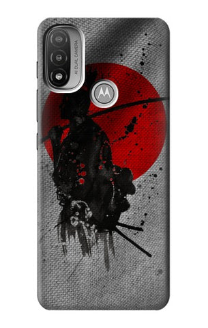  Moto G8 Power Hard Case Japan Flag Samurai