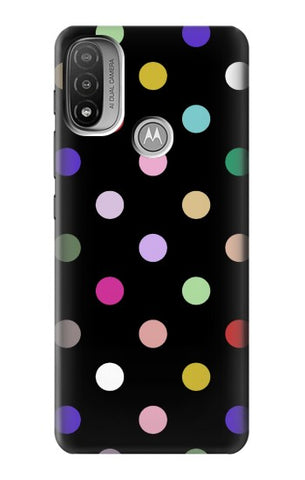  Moto G8 Power Hard Case Colorful Polka Dot