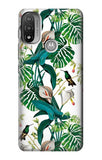  Moto G8 Power Hard Case Leaf Life Birds