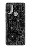  Moto G8 Power Hard Case Mathematics Blackboard