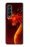 Samsung Galaxy Fold3 5G Hard Case Red Dragon