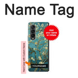 Samsung Galaxy Fold3 5G Hard Case Blossoming Almond Tree Van Gogh with custom name