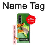Samsung Galaxy Fold3 5G Hard Case Little Frog with custom name
