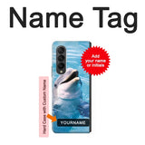 Samsung Galaxy Fold3 5G Hard Case Dolphin with custom name