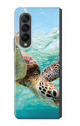 Samsung Galaxy Fold3 5G Hard Case Ocean Sea Turtle
