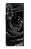 Samsung Galaxy Fold3 5G Hard Case Black Rose
