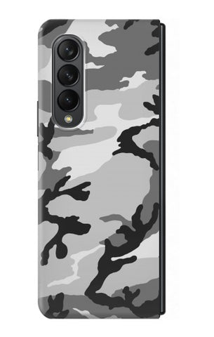 Samsung Galaxy Fold3 5G Hard Case Snow Camo Camouflage Graphic Printed