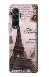 Samsung Galaxy Fold3 5G Hard Case Paris Postcard Eiffel Tower