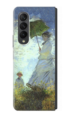 Samsung Galaxy Fold3 5G Hard Case Claude Monet Woman with a Parasol