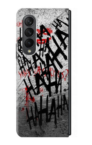 Samsung Galaxy Fold3 5G Hard Case Joker Hahaha Blood Splash