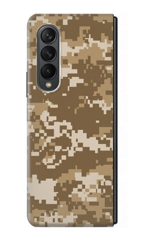 Samsung Galaxy Fold3 5G Hard Case Army Camo Tan