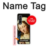 Samsung Galaxy Fold3 5G Hard Case Virgin Mary Prayer with custom name