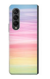 Samsung Galaxy Fold3 5G Hard Case Colorful Rainbow Pastel