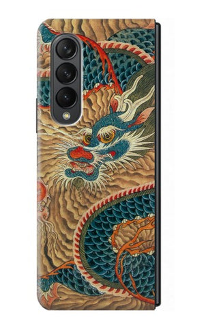 Samsung Galaxy Fold3 5G Hard Case Dragon Cloud Painting