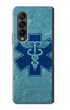 Samsung Galaxy Fold3 5G Hard Case Caduceus Medical Symbol
