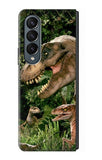 Samsung Galaxy Fold4 Hard Case Trex Raptor Dinosaur