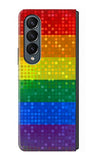 Samsung Galaxy Fold4 Hard Case Rainbow Gay LGBT Pride Flag